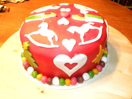 kerst taart voor opa en oma roozendaal 2010